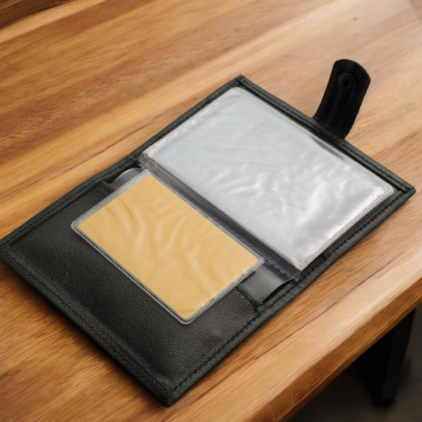 Обложка для автодокументов и паспорта Classic из натуральной кожи / Ручная работа